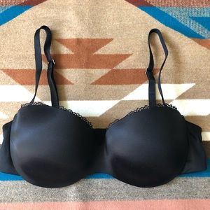 Black Push-Up Multi-Way Bra
